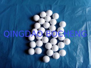 China High Performance PTFE Balls , White PTFE Material For Sealing Parts supplier