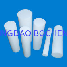 China White Virgin Molded PTFE  Rod Self Lubricating Natural Durability supplier