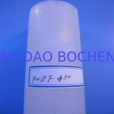 China High Chemical Resistant Natural PVDF Bar 140% Elongation 14MPa Tensile Strenath supplier