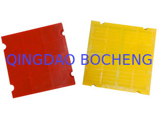 China High Wear Resistant Dewatering PU Sheets PU Screen 305*305 For Mine Machine supplier