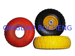 China Low Temperature Resistance 7.5x2&quot; PU Foam Wheels For Wheelchair supplier
