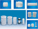 White PTFE tube , 2.10g/cm³ PTFE Soft Joint / PTFE Material For Metal Tube supplier