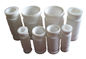 White PTFE tube , 2.10g/cm³ PTFE Soft Joint / PTFE Material For Metal Tube supplier
