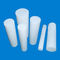 White Virgin Molded PTFE  Rod Self Lubricating Natural Durability supplier