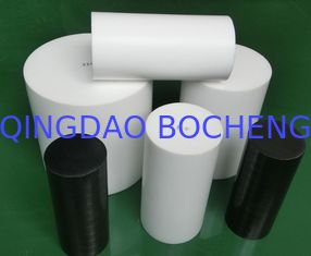China Natural White Virgin Molded PTFE Rod Self Lubricating With High Performance supplier
