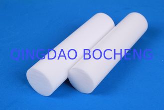 China Extruded PTFE  Rod / Pure White PTFE Rod For Mechanical, High Temperature Resistance supplier