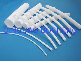 China Extruded PTFE  Tube /  Tubing For Wire , 0.5mm - 250mm supplier