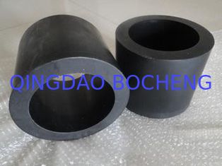China Black Carbon Fiber Filled PEEK Tube , High Chemical Resistance supplier
