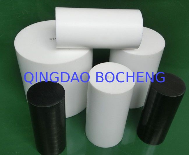 Natural White Virgin Molded PTFE Rod Self Lubricating With High Performance
