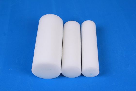 3000mm Length PTFE Rod /  Rods For Electrical Insulation , High Temperature Resistance supplier