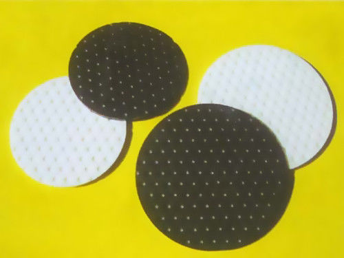 Light Weight PTFE  Sheet , Non-Flammable Black PTFE Slide Bearing supplier
