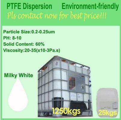 PTFE  Dispersion With High Molecular Weight For Impregnation Of Glass Fiber supplier