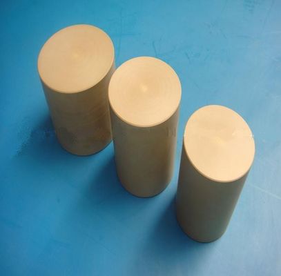 500mm Glass Filled PEEK Rods / Khaki PEEK Thermoplastic For Plug Parts supplier