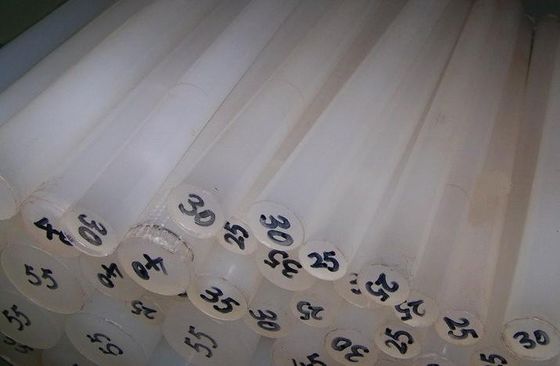 150mm Alkali-Resistant PCTFE Rod / Polychlorotrifluoroethylene For Sealing Gaskets supplier