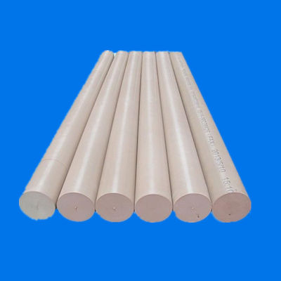 500mm Glass Filled PEEK Rods / Khaki PEEK Thermoplastic For Plug Parts supplier