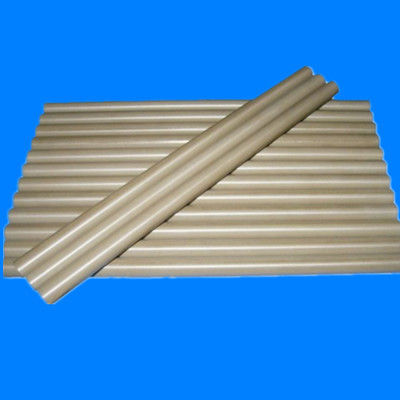 500mm Glass Filled PEEK Rods / Khaki PEEK Thermoplastic For Plug Parts supplier