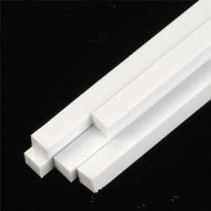 Anticorrosive PTFE Square Bar Durability With High Chemical Resistance supplier